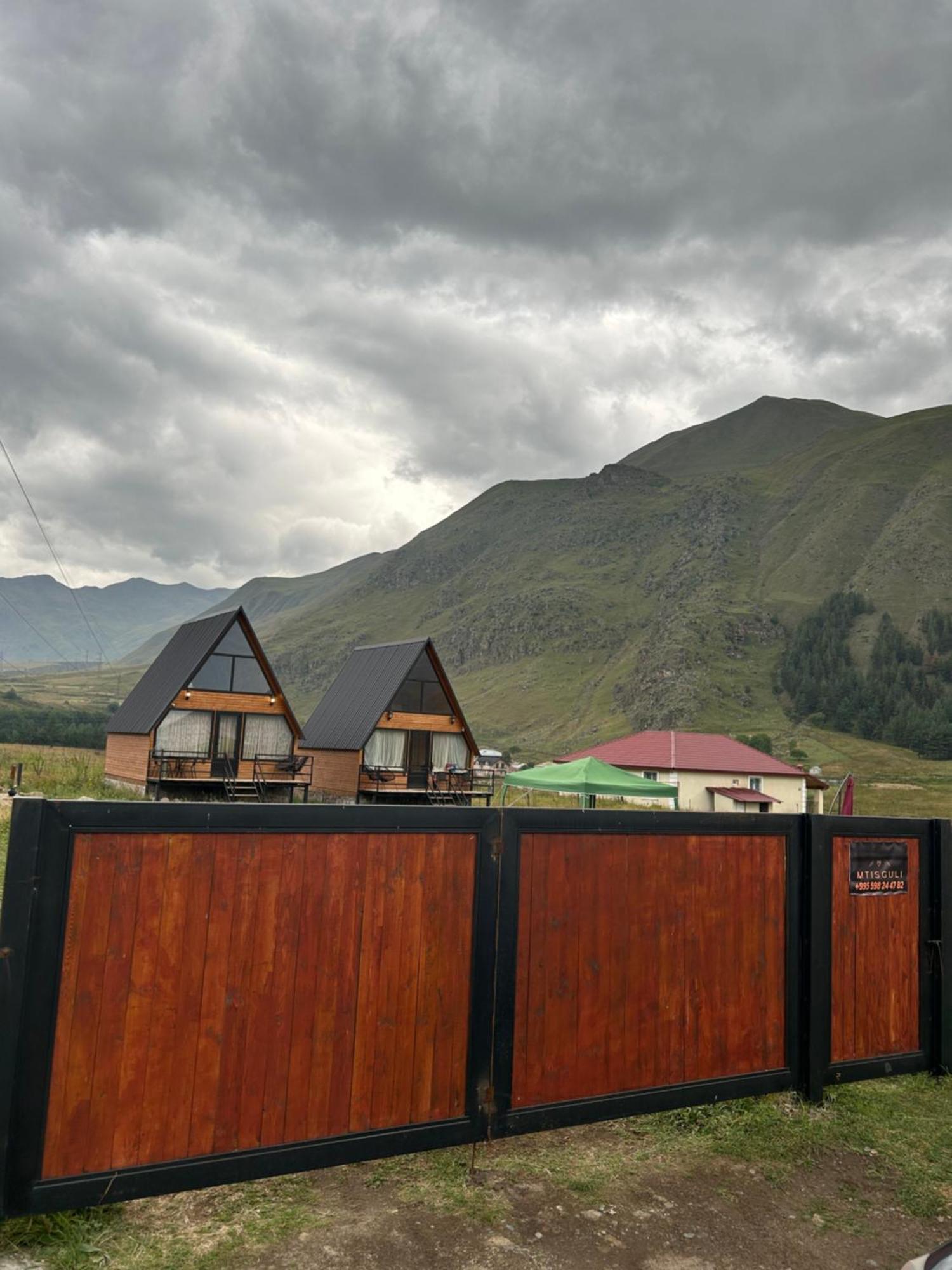 Mtisguli Cottages Казбеги Экстерьер фото